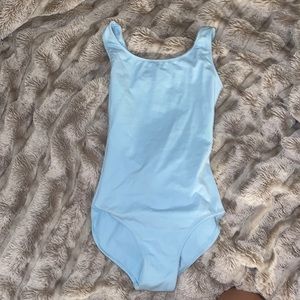 Petite Bloch Teal Leotard